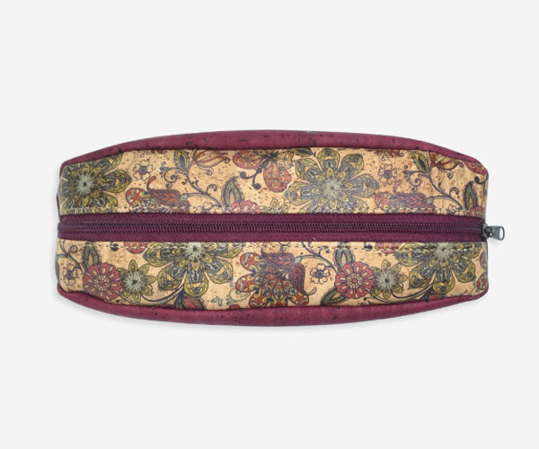Colorful Cork Zip Glasses Case 65305