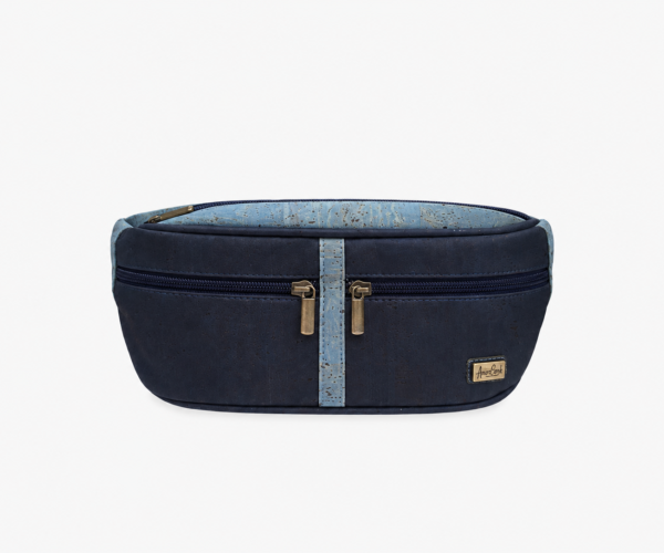 Waist Cork Bag With Two Zip Pockets 1982AR