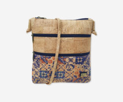 Small Cork Bag With Two Zip Pockets 45006A