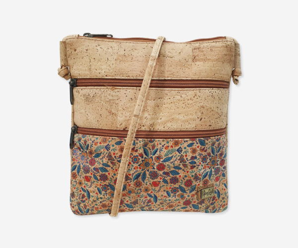 Large Cork Bag With Two Zip Pockets 45007A
