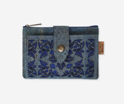 Small Perforated Cork Clip Wallet 58512L/22