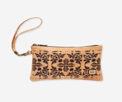 Rectangular Cork Clutch/Cosmetic Bag 8292 L22