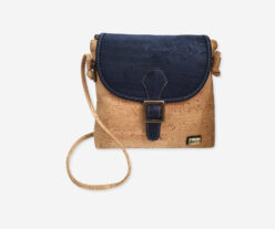 Mini Cork Bag With Decorative Belt 1001