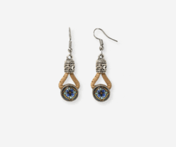 Cork Earrings With Portugal Design