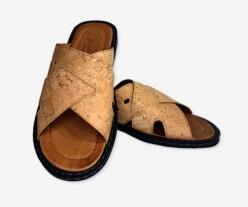 Men Cork Slippers With Open Toe 1032