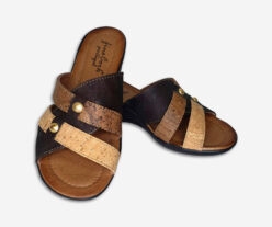 Cork Fashion Platform Slippers 01624