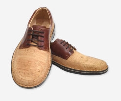 Men Classic Cork Shoes With Leather 8023