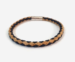 Thin Handmade Cork Bracelet Two Colors