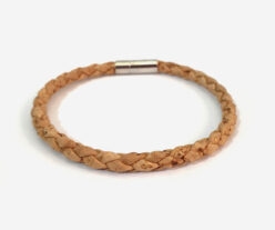 Thin Handmade Cork Bracelet