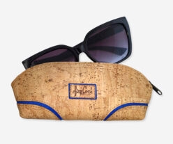 Plain Cork Glasses Case 1520C