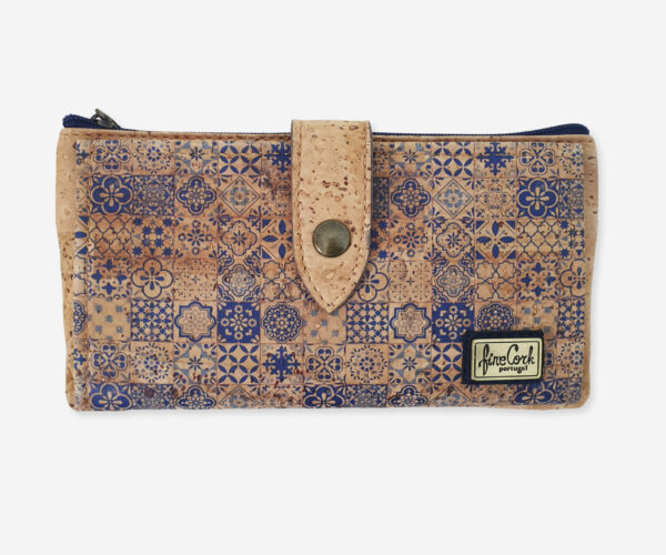 Cork Wallet With Zip Slip Compartment 58713