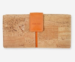 Long Cork and Leather Wallet For Women 80