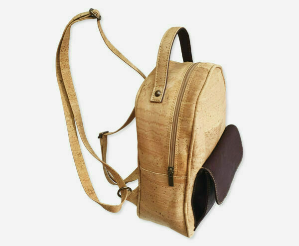 KAOGE Original Natural Cork Backpack Women Fashion Wooden Vegan Bag Female Backpacks Travel Bagpack Girl School Bag
