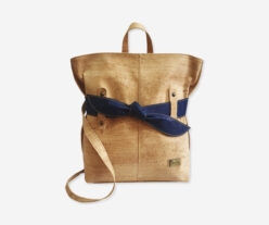 Cork Backpack With Decorative Bow A0005