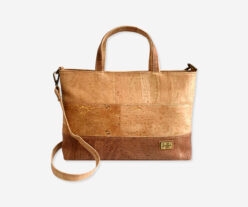 Long Cork Handbag with Detachable Shoulder Strap A333