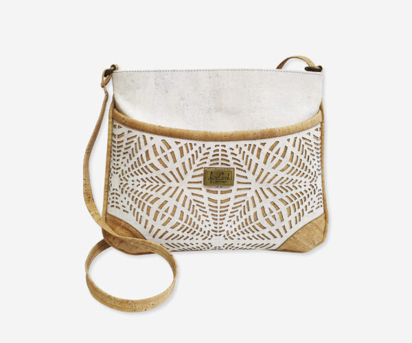 Cork Shoulder Bag with a Front Rocket 2029-AR