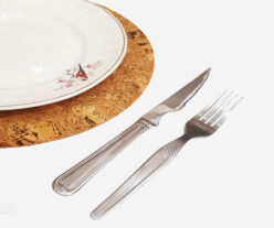 Set of Individual Round Cork Placemat