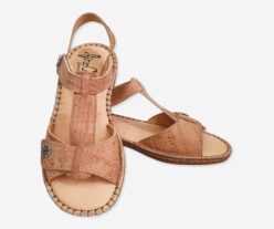 Orthopedic Ajustable Flat Cork Sandals