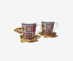 Cork Coasters “Leaves” (set of 6)