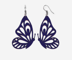 Light Cork Handmade Earrings “Butterfly”