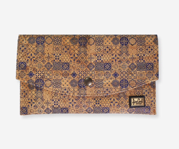 Long Women Cork Clip Wallet 0024