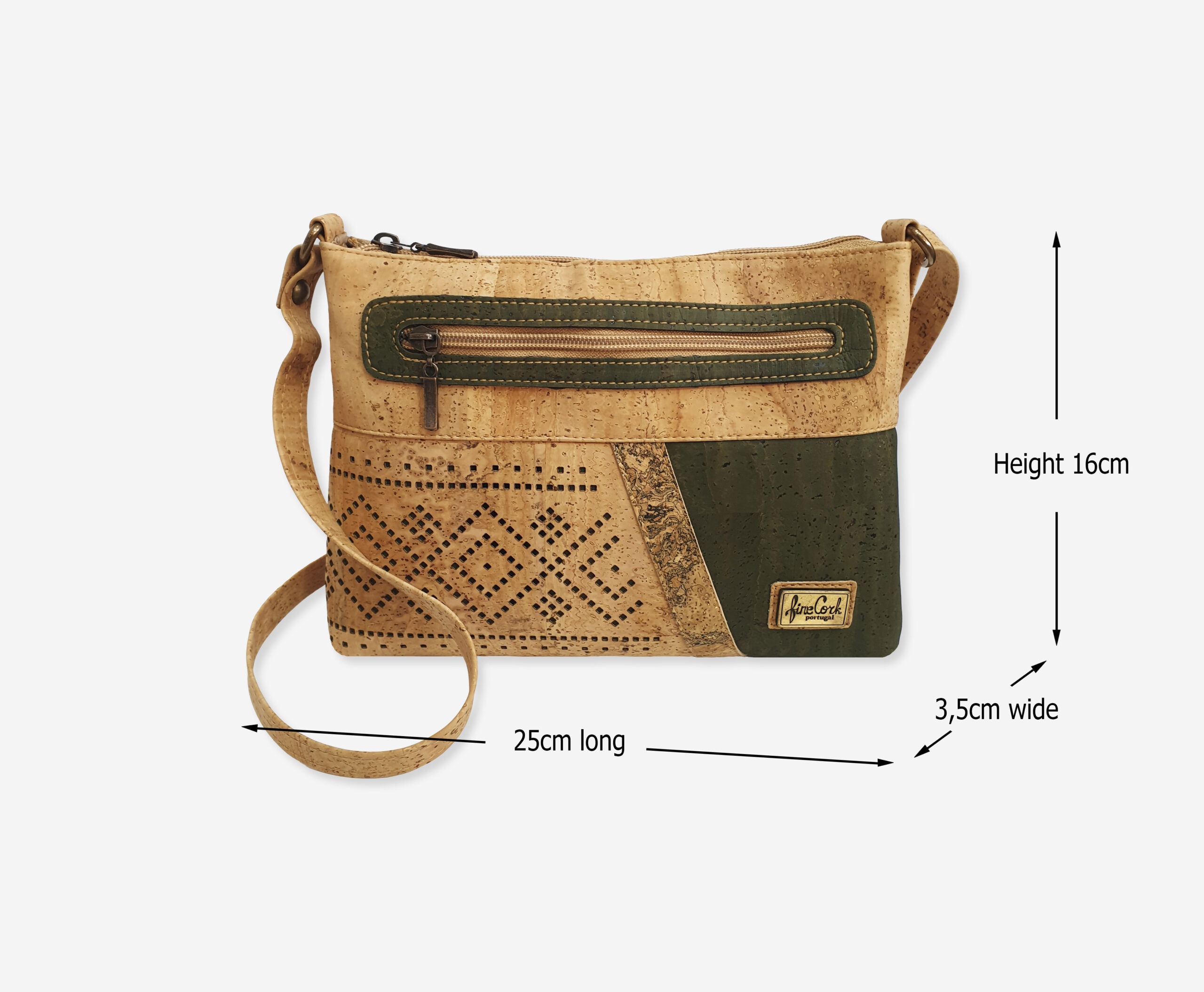 Small-cork-shoulder-strap-perforated-green-image2