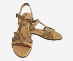 Gold Cork Sandals 2137