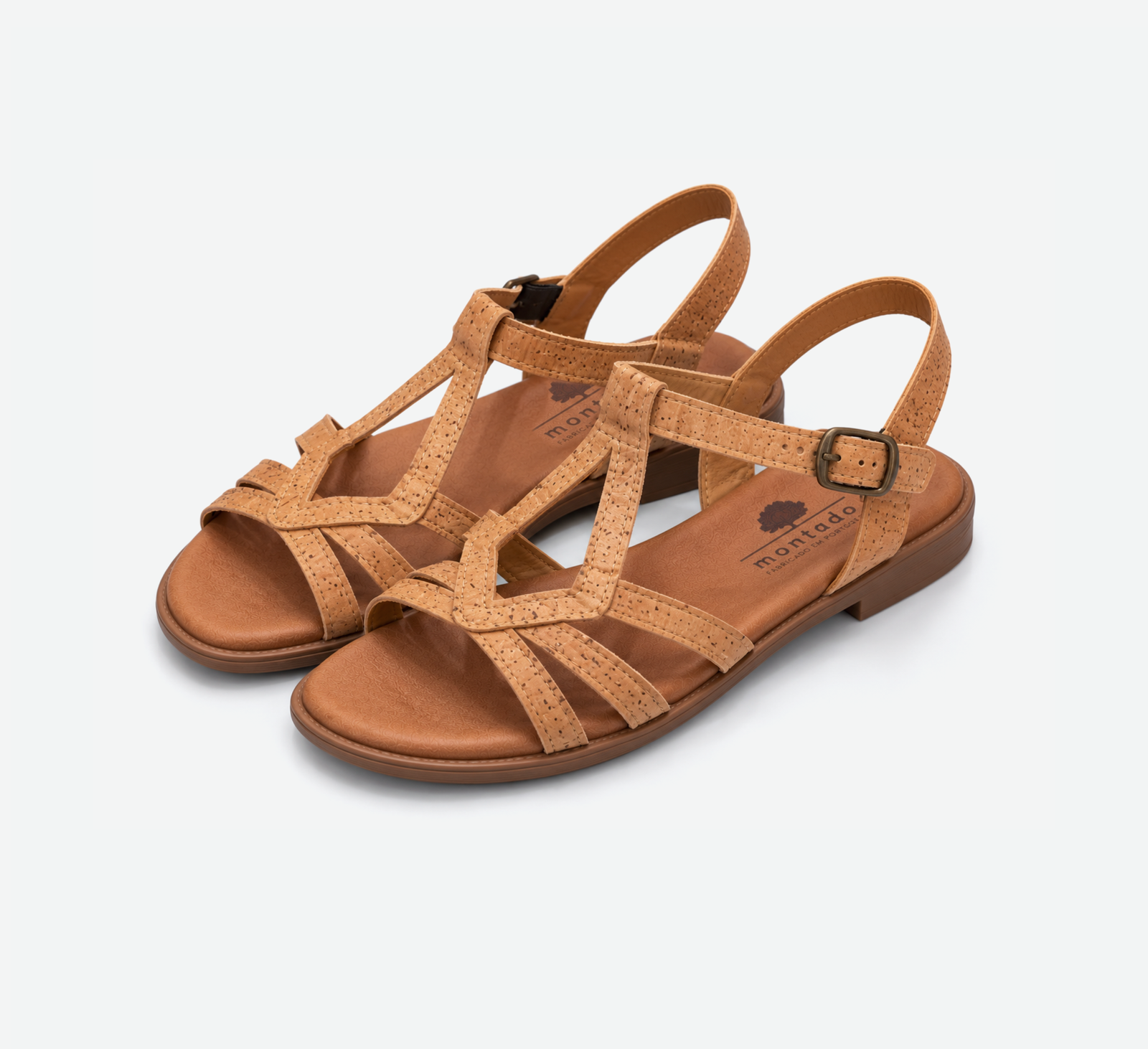 Natural Cork Sandals 2137 - Image 3