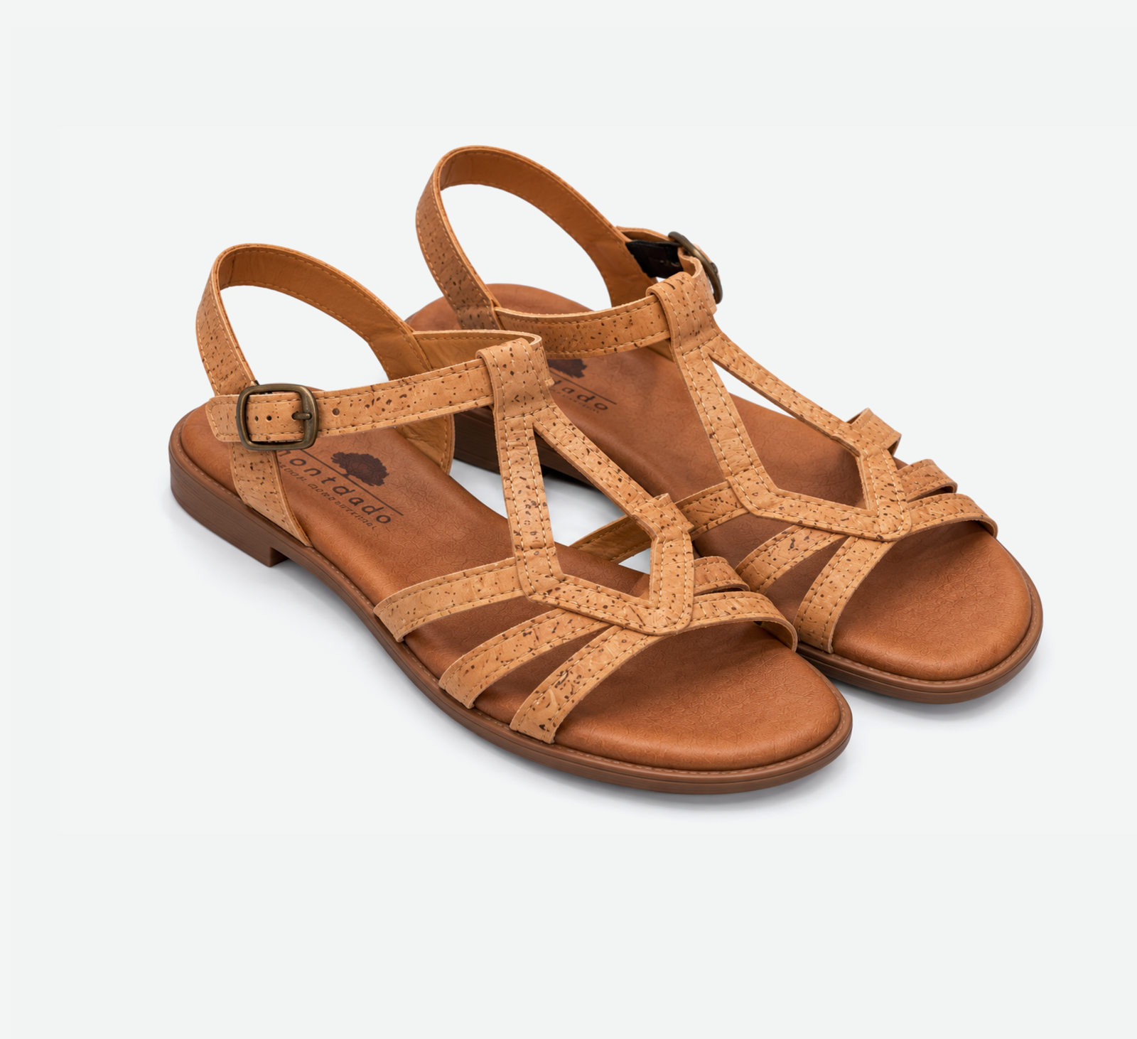 Natural Cork Sandals 2137 - Image 5