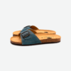 Blue Cork Flat Slippers With Adjustable Strap 2001 - Thumbnail Image 5