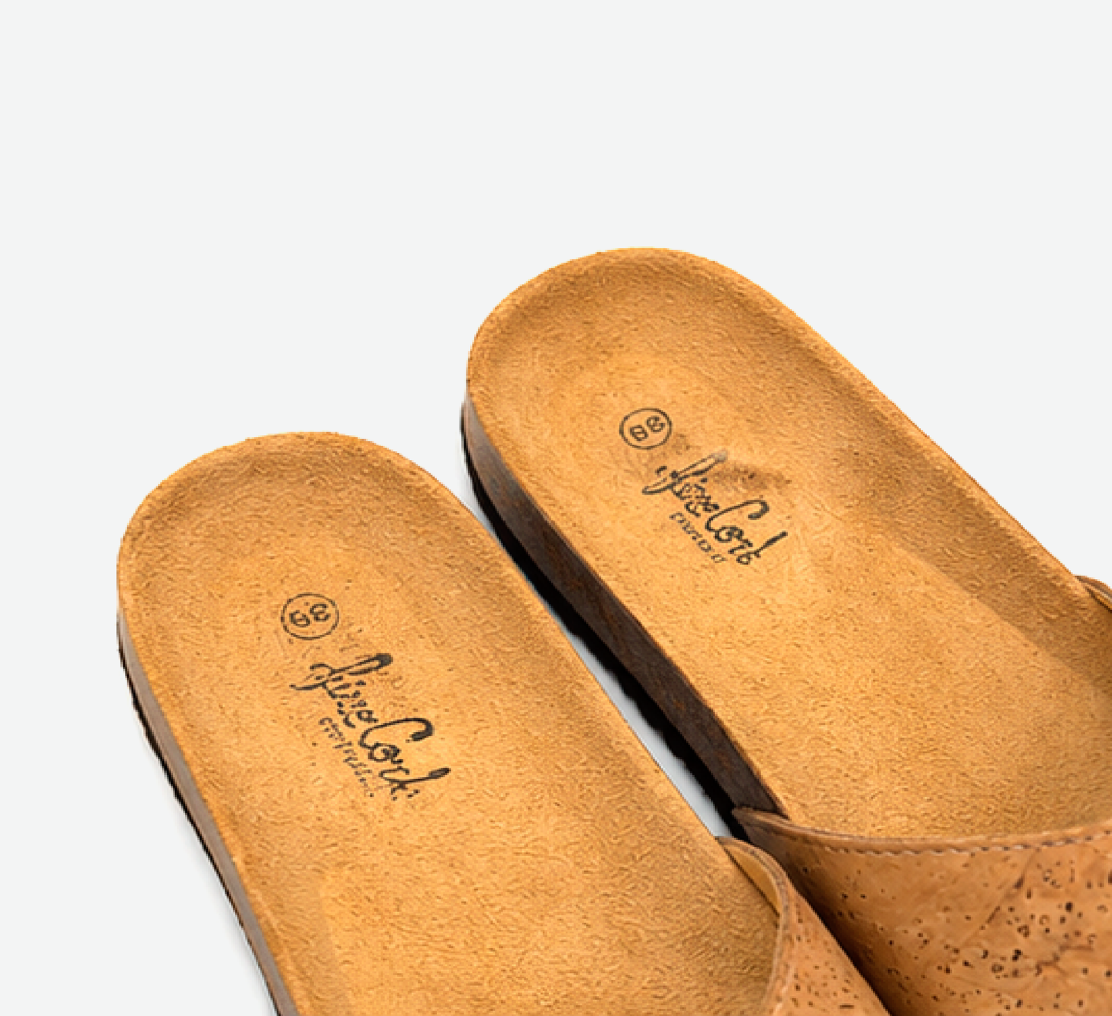 Cork Flat Slippers With Adjustable Strap 2001 - Image 7