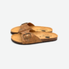 Gold Cork Flat Slippers With Adjustable Strap 2001 - Thumbnail Image 5