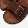 Brown Cork Flat Slippers With Adjustable Strap 2001 - Thumbnail Image 6