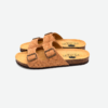 Cork Flat Slippers with Two Adjastable Straps 1585 - Thumbnail Image 5