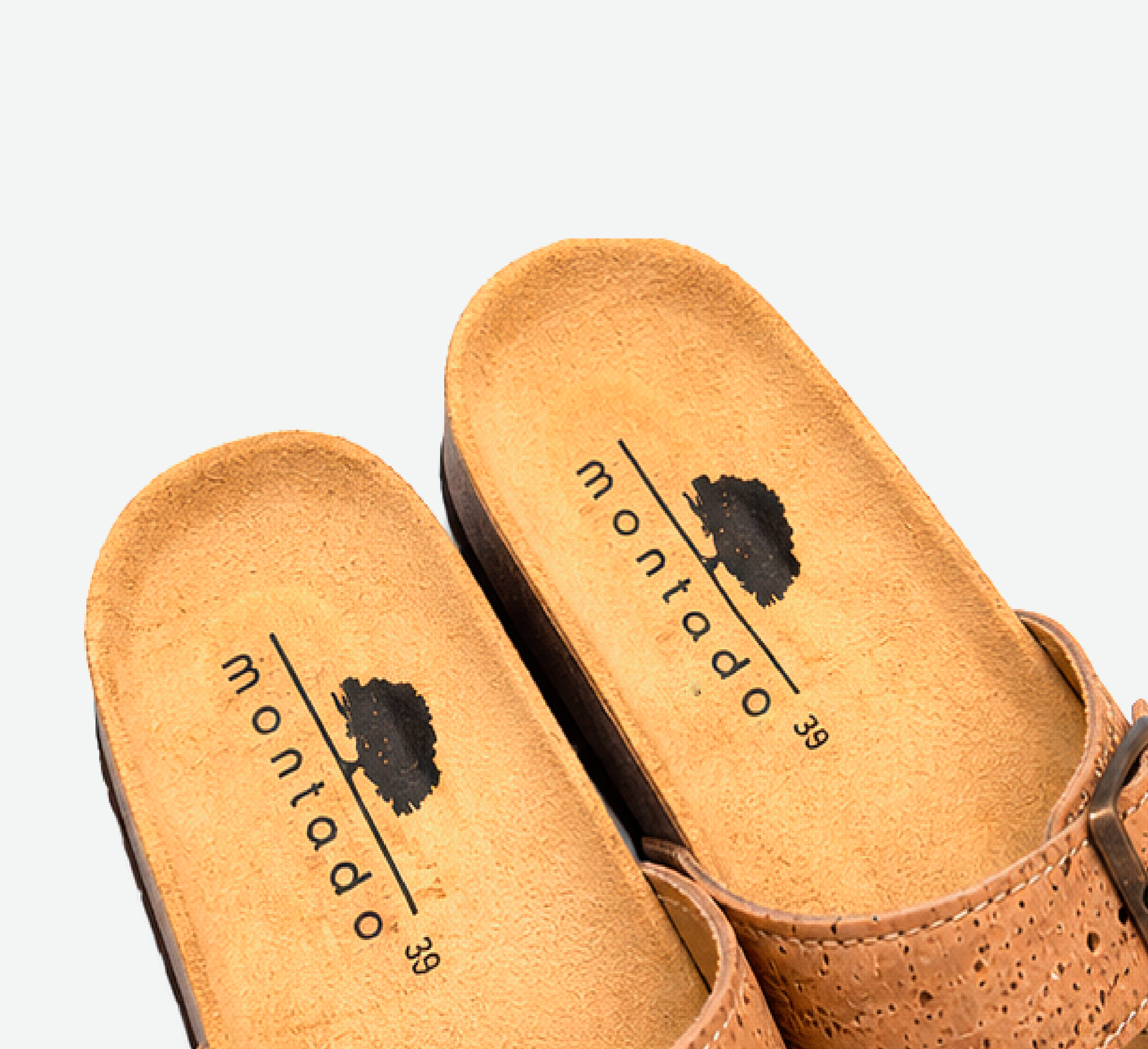 Cork Flat Slippers with Two Adjastable Straps 1585 - Image 6
