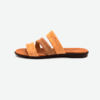 Brown Cork Slippers Three Straps 308 - Thumbnail Image 3