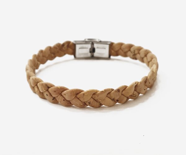 Cork Woven Vegan Bracelet