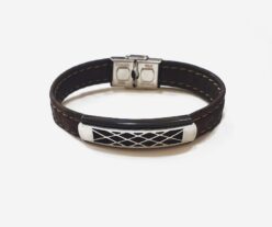 Elegant Brown Eco Cork Bracelet For Men