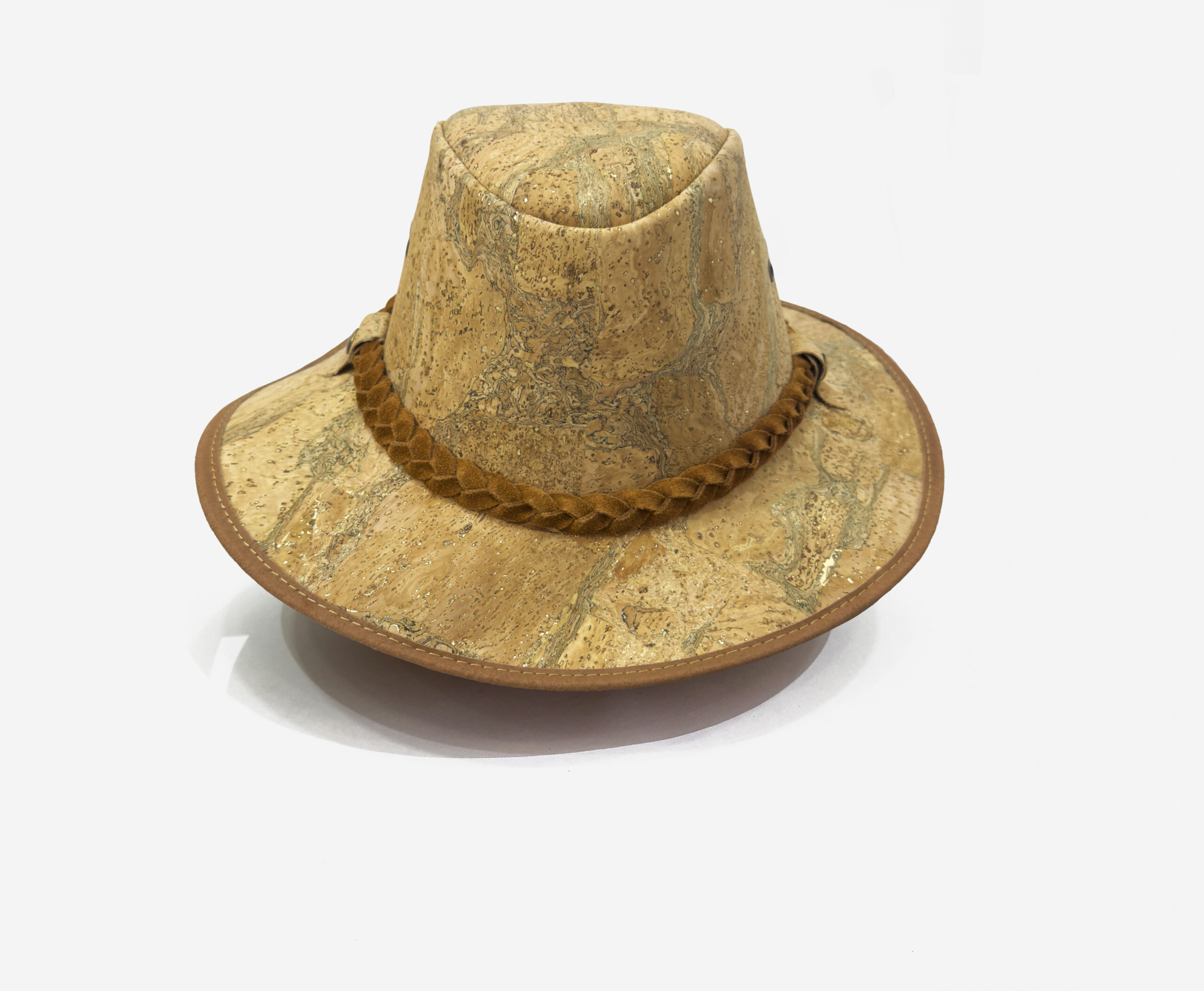 Cork and genuine leather cowboy Hat image2