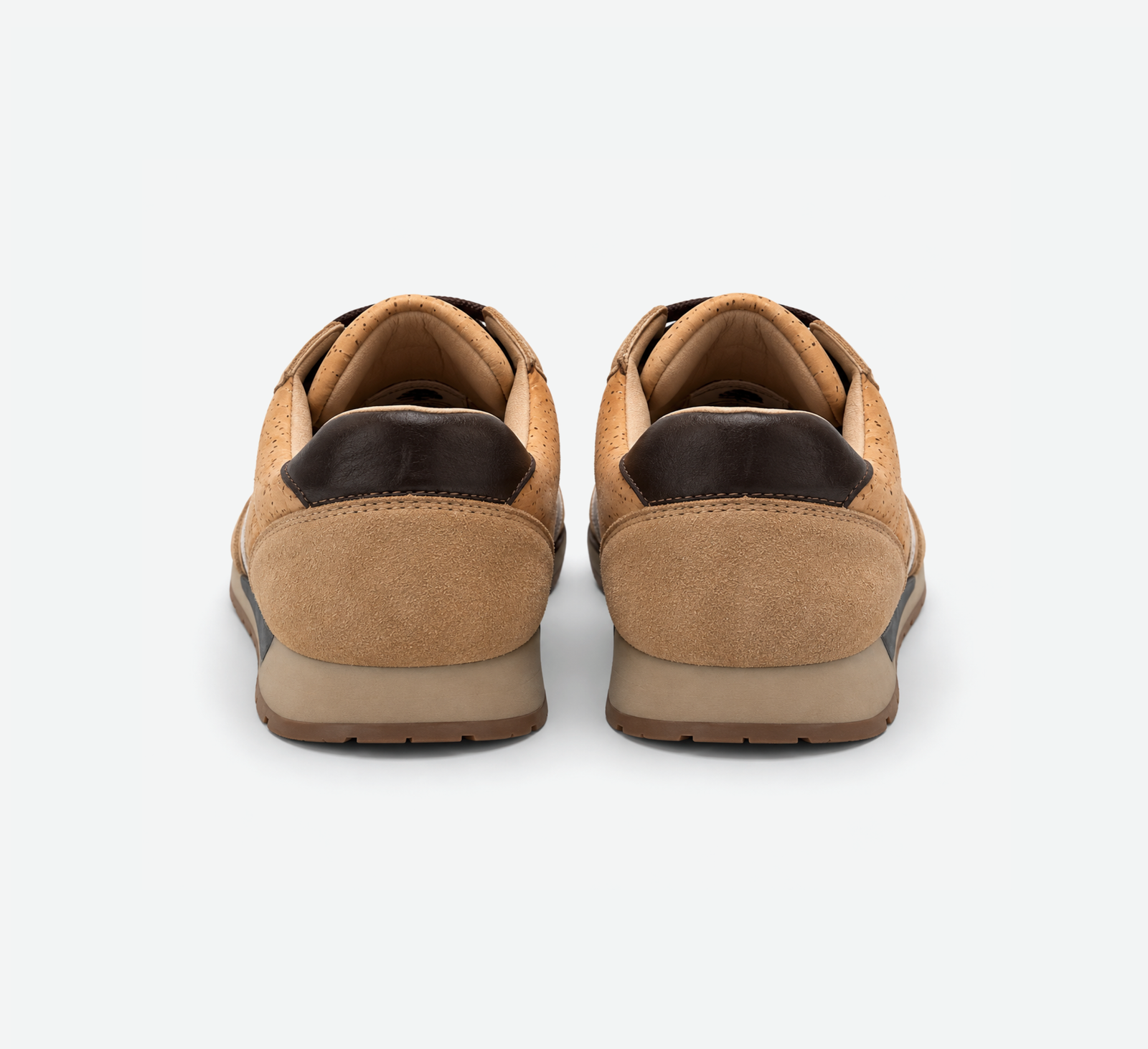 Stylish Men Cork High Sneakers 107 - Image 5