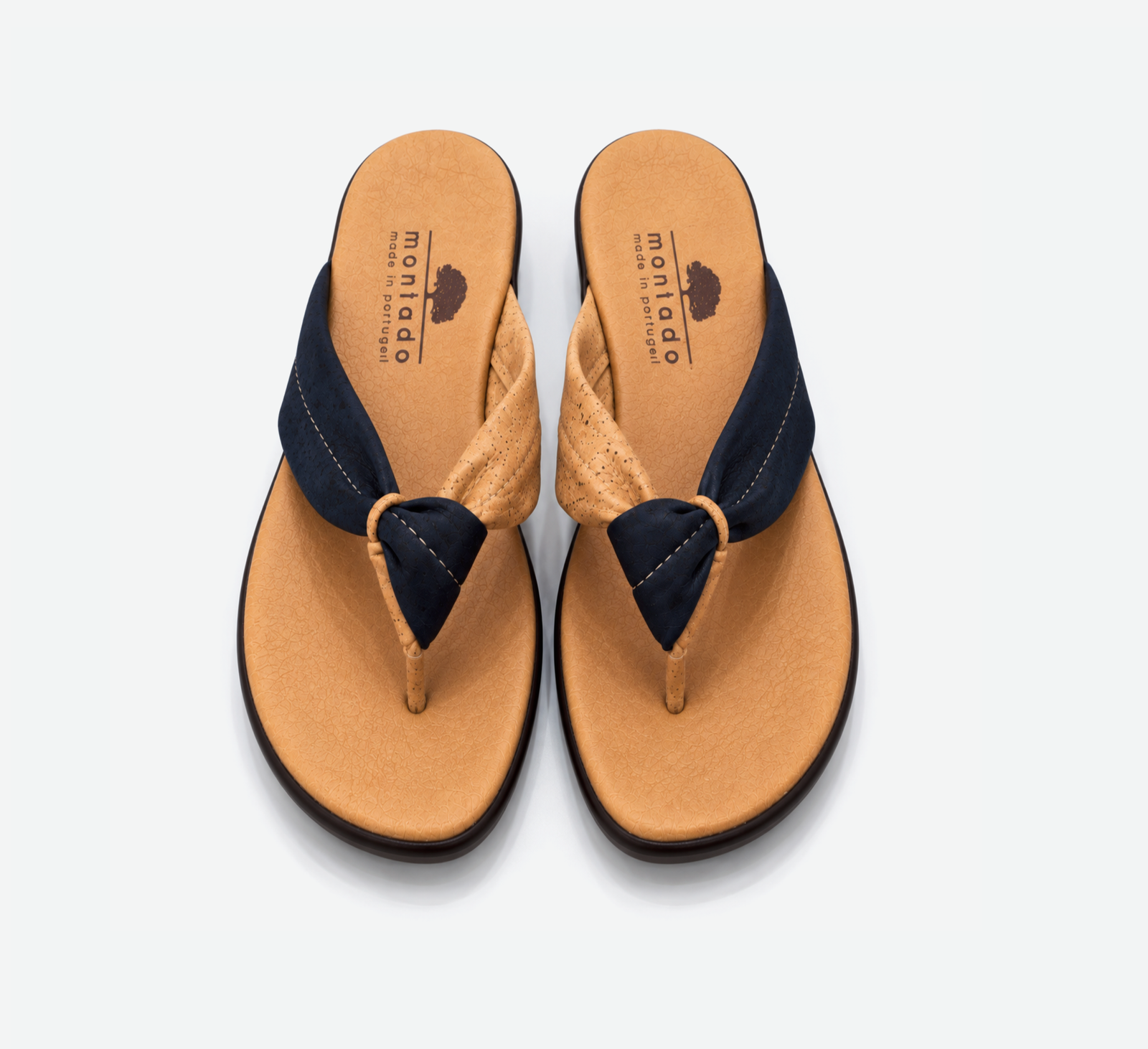 Blue Cork Slippers to put Finger 6834 - Image 3